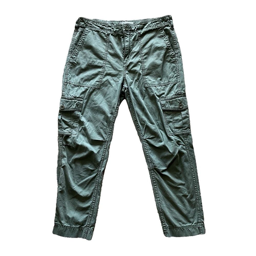 Anthropologie Olive Green Cargo Pants